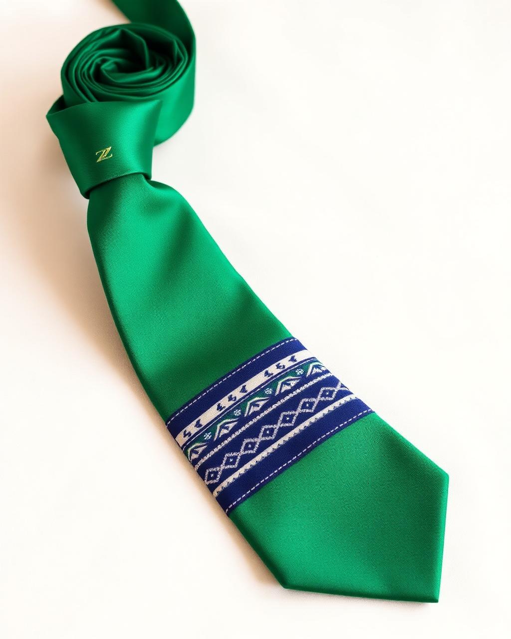 Emerald Heritage Tie design board