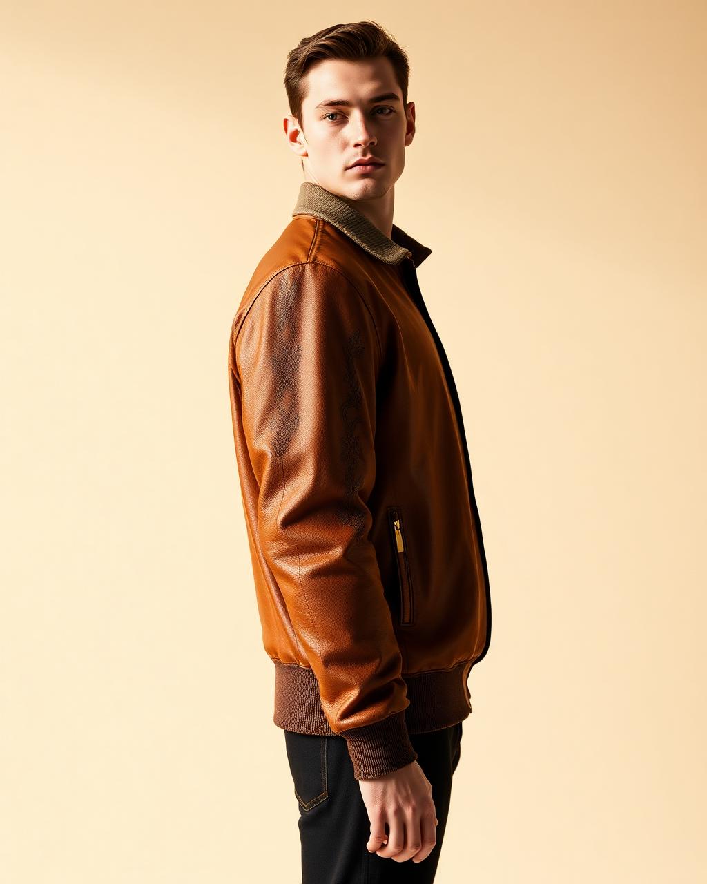 Cognac Heritage Bomber design board