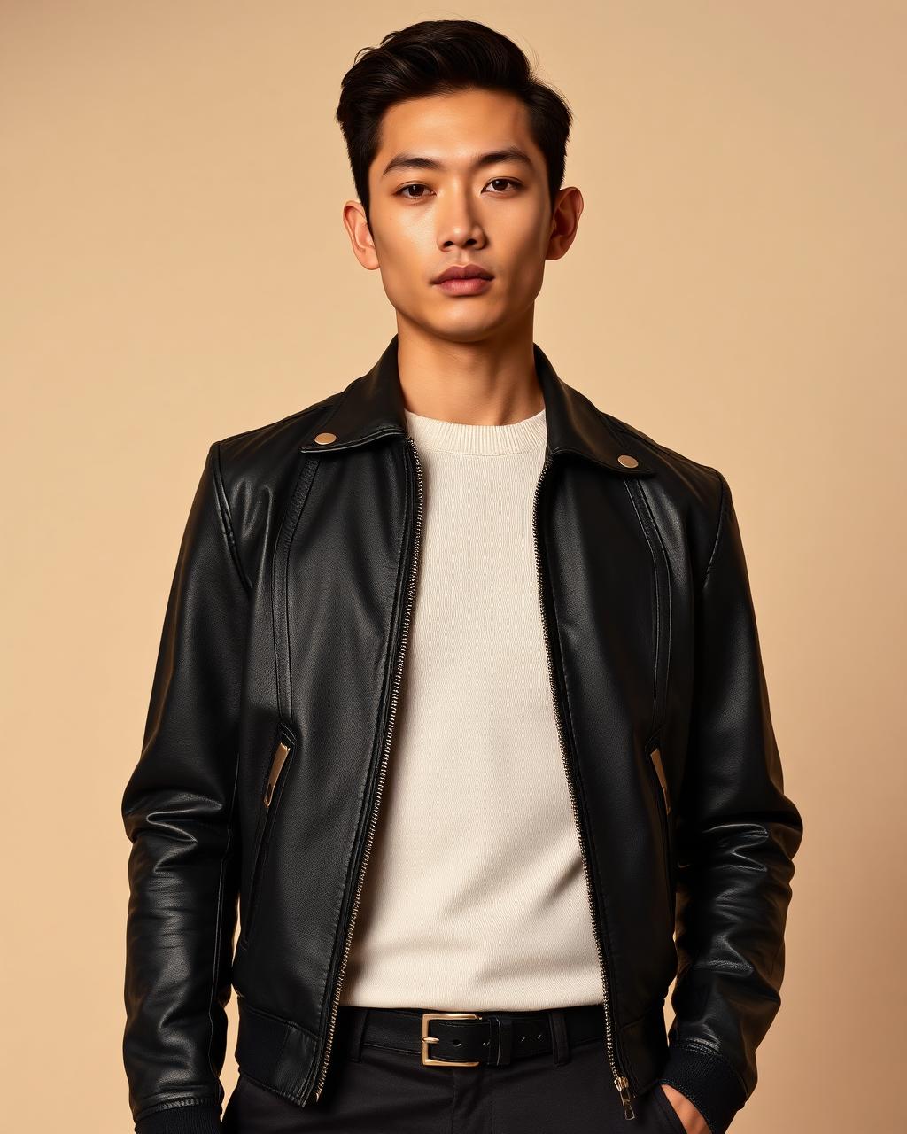 Onyx Racer Jacket design board