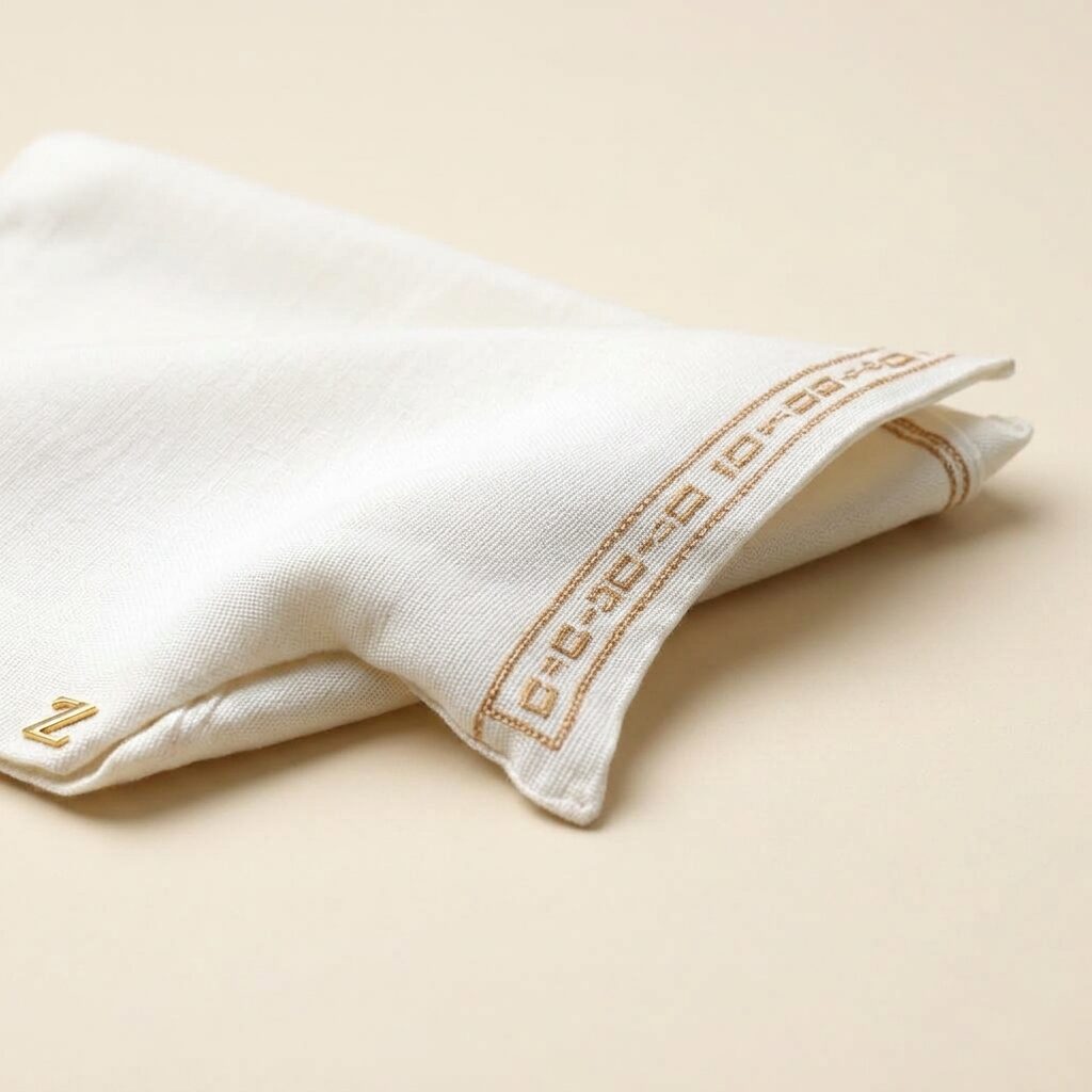 Atelier Pocket Square — Men, 02 Left (view 2 of 7). Left side: gusset depth, strap anchor and the edge finish.