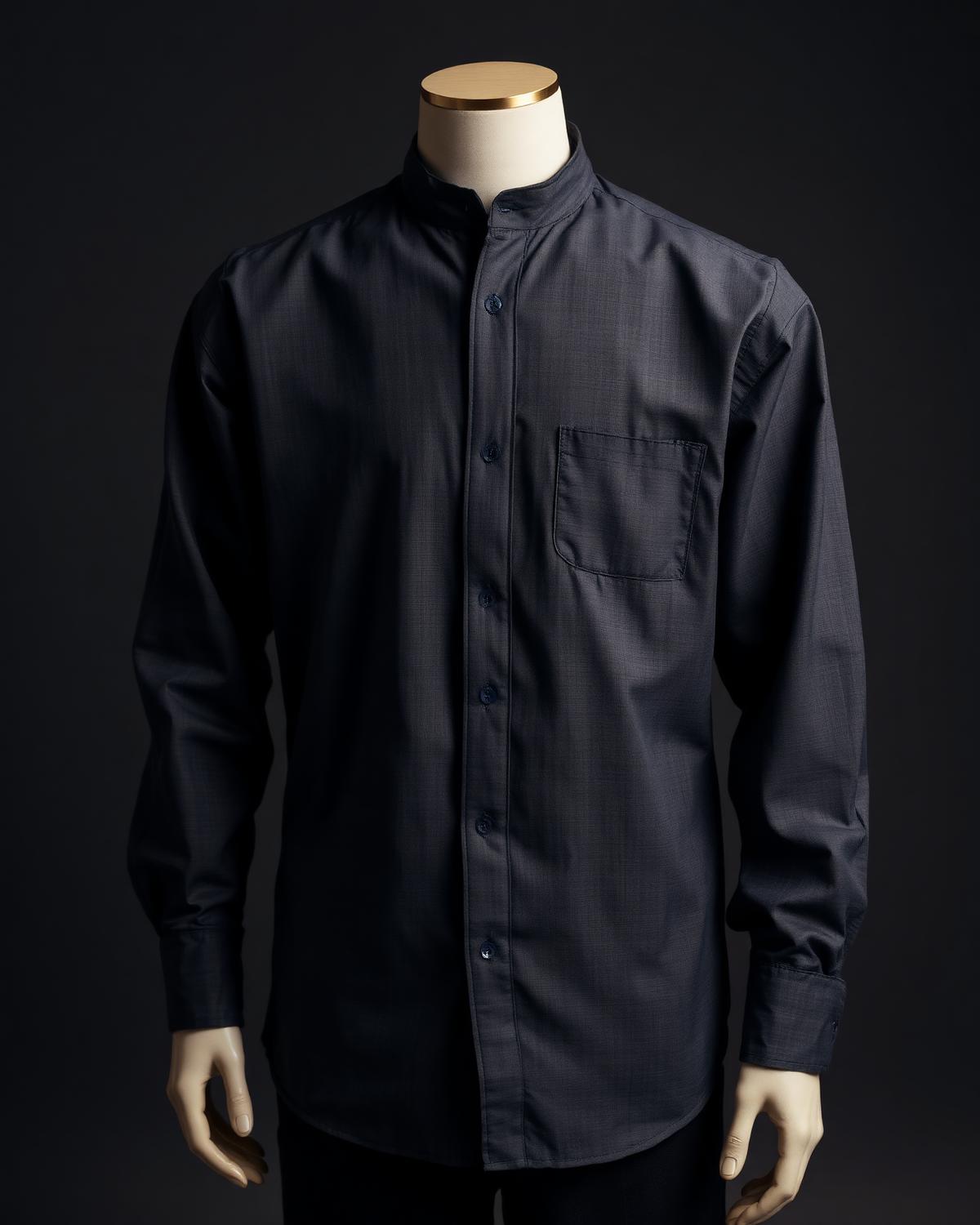 Regal Frame Shirt — Men, 02 Left (view 2 of 7). Left profile: shoulder line, sleeve fall and the outer seam trim.