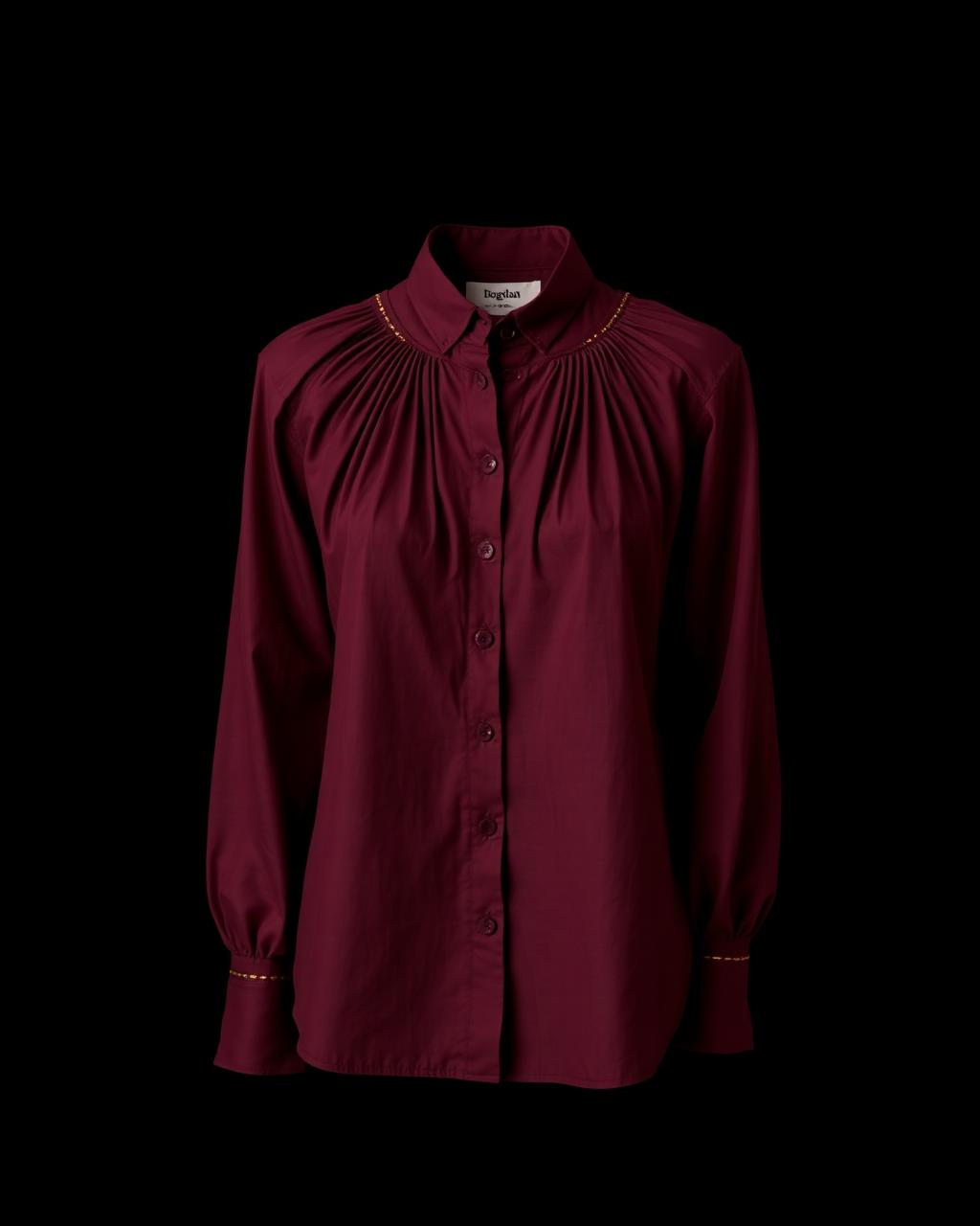 Royal Pleat Shirt design board