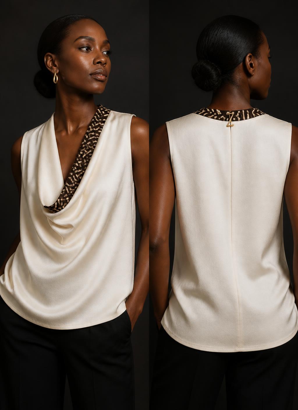 Serene Momentum Blouse design board