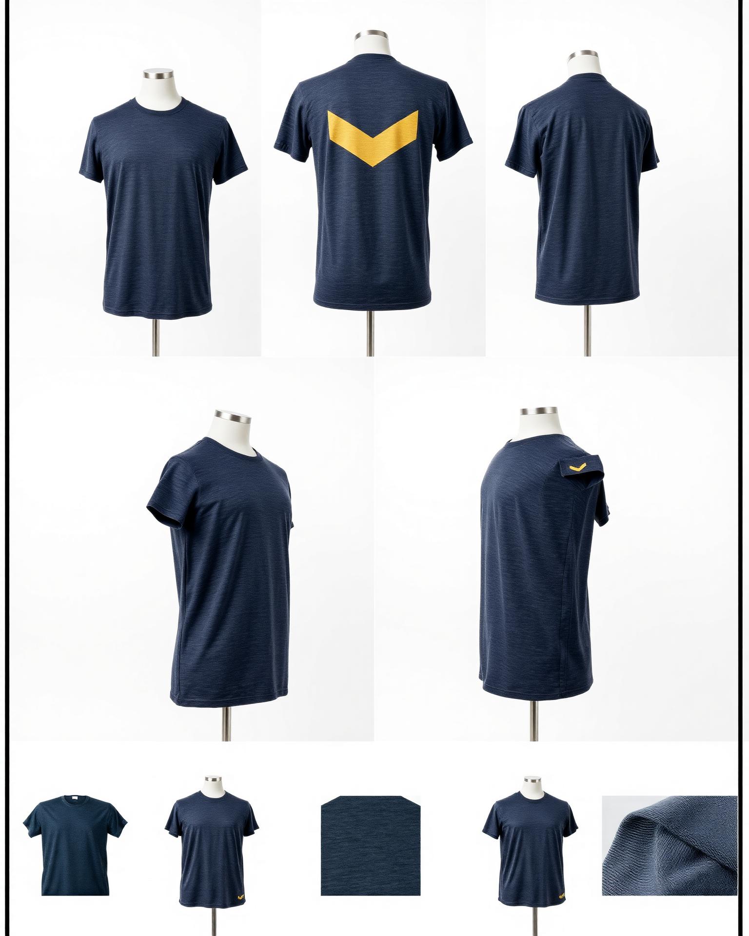 Gold Diamond Crest Tee design board