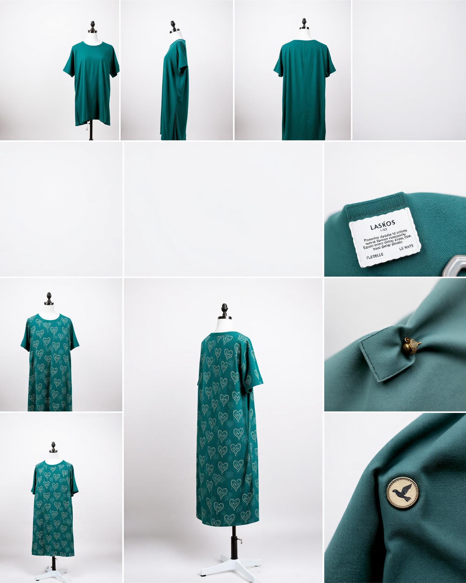 Reclaim Tee Dress — Women, 02 Left (view 2 of 7). Left profile: shoulder line, sleeve fall and the outer seam trim.