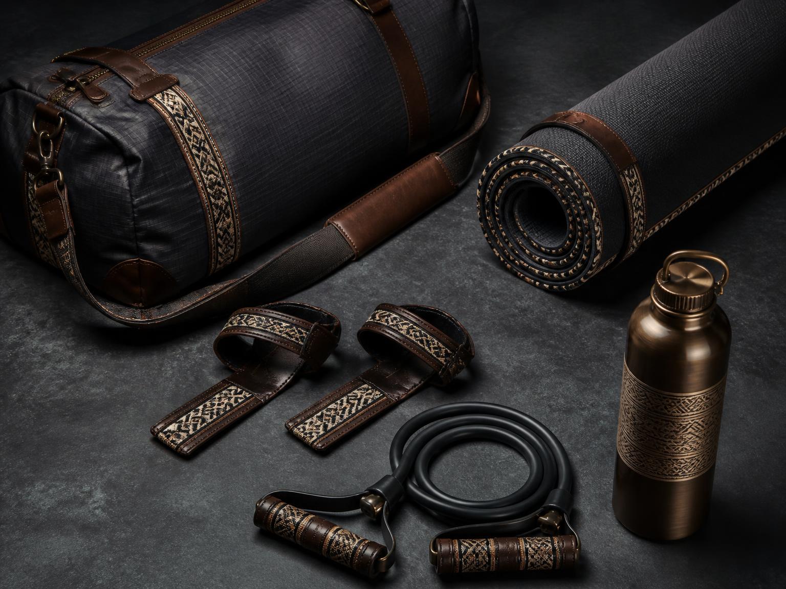 Sport Accessories Collection — Zipper Vibe bogolanfini accent cover