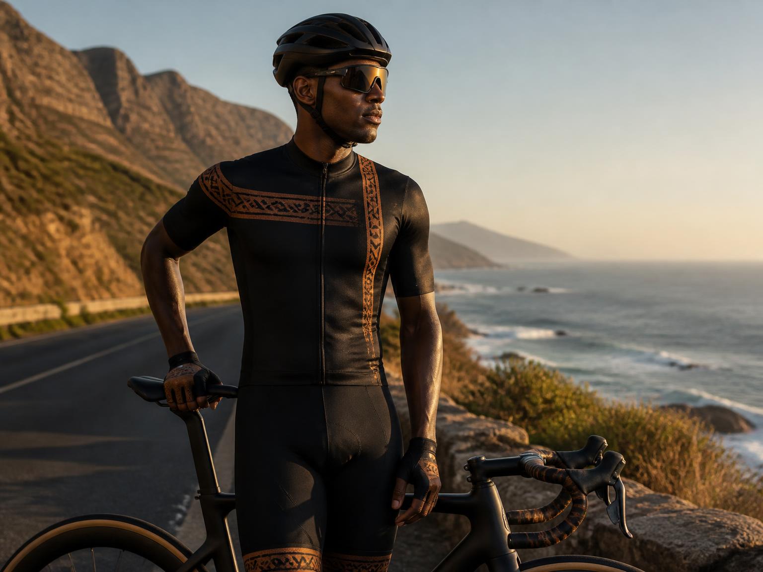 Cycling Collection — Zipper Vibe bogolanfini accent cover