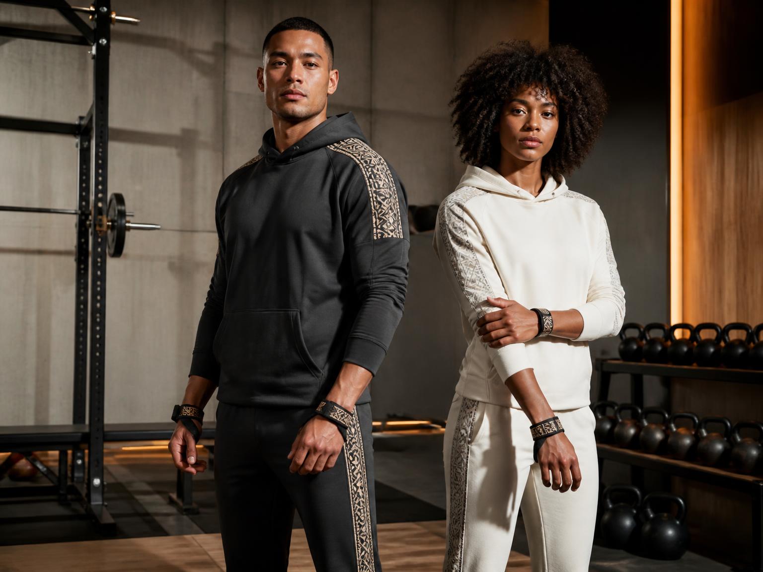 Training & Gym Collection — Zipper Vibe bogolanfini accent cover