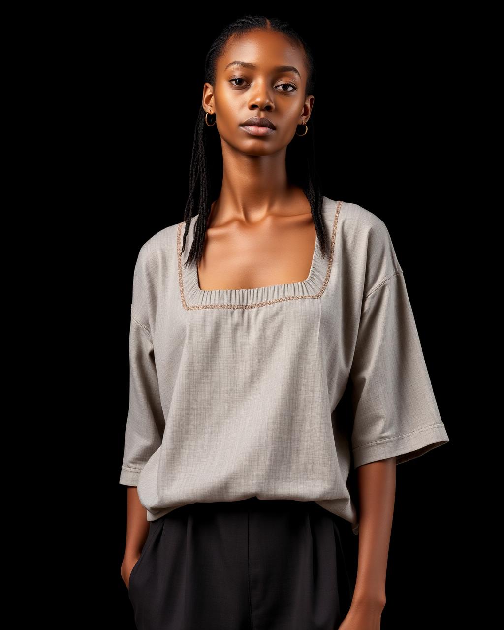 Square Embroidery Tee design board