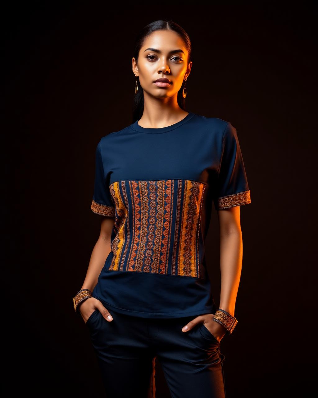 Z-COVENANT™ Vibe T-Shirt — Midnight Navy — Women