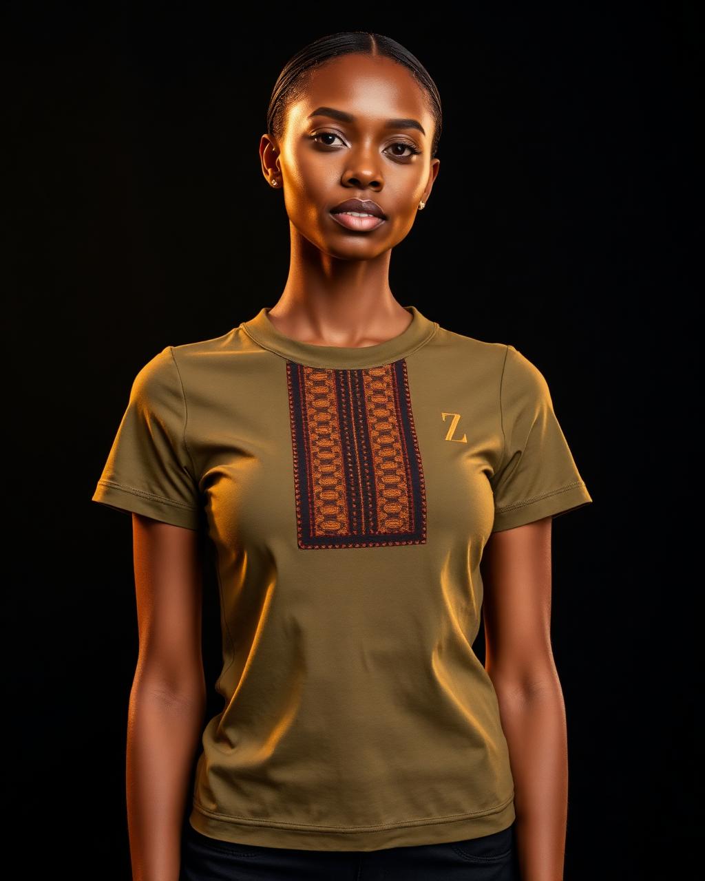 Z-COVENANT™ Vibe T-Shirt — Olive Power — Women