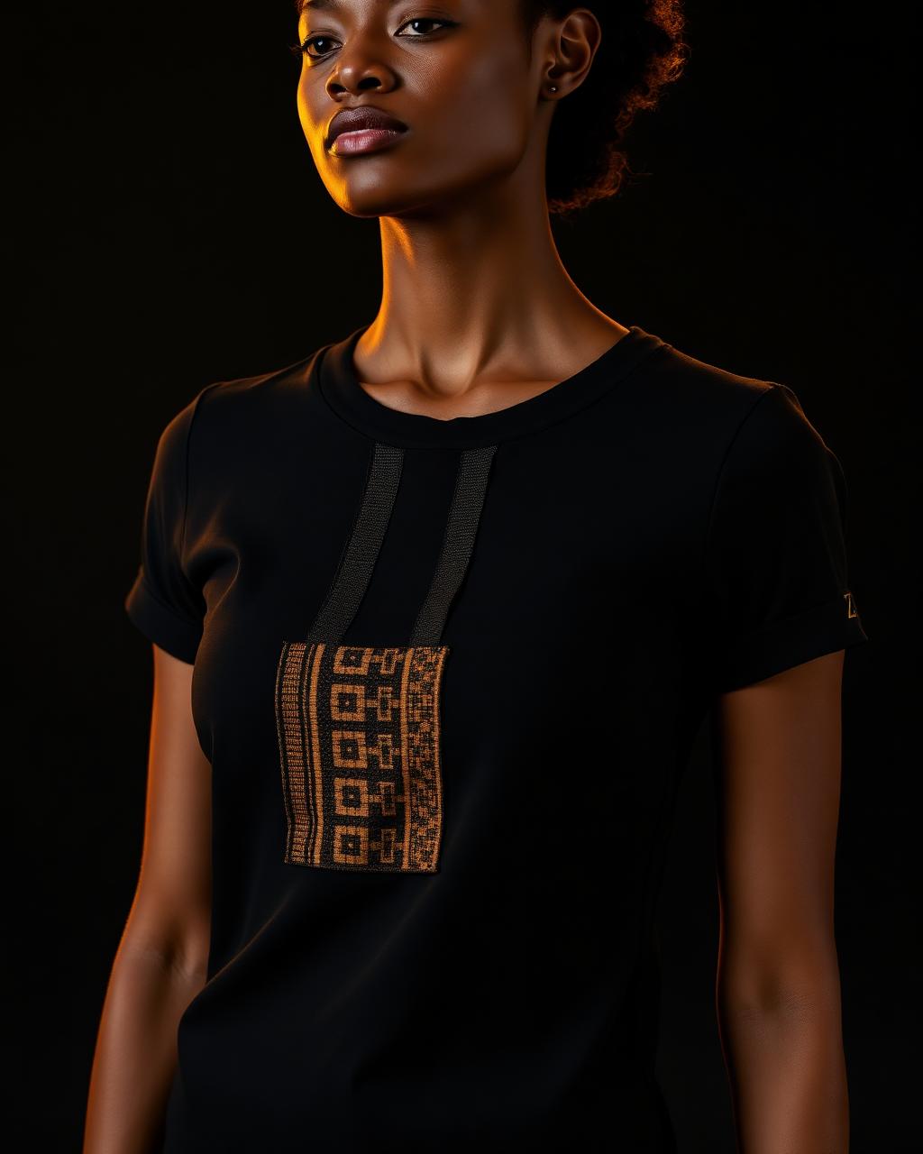 Z-COVENANT™ Vibe T-Shirt — Onyx Elegance — Women