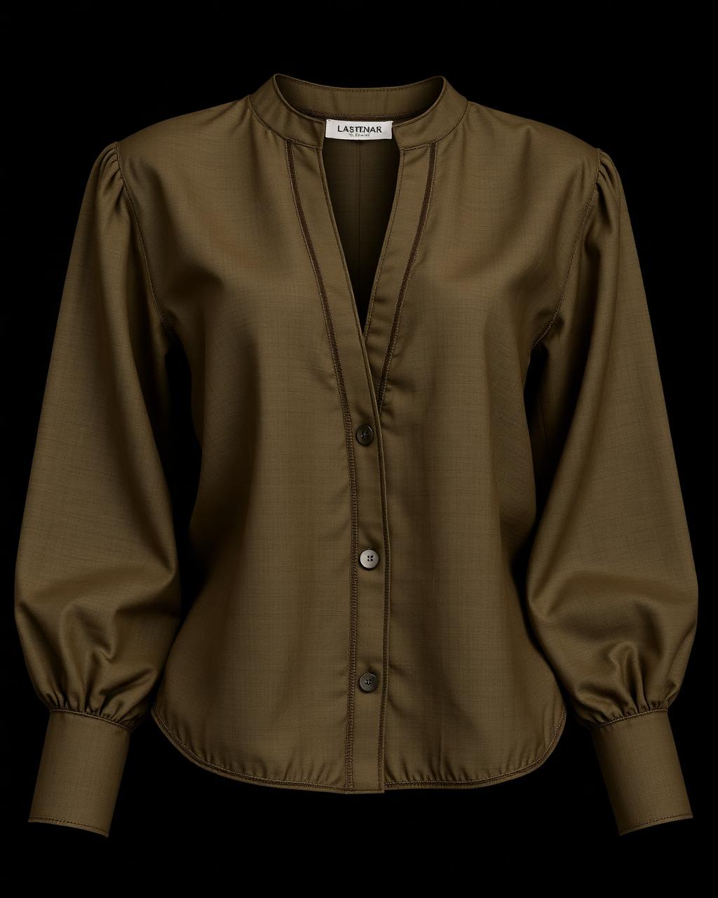 V-Neck Luxe Shirt design board