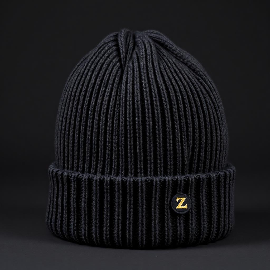 Winter Bonnet — Merino rib knit