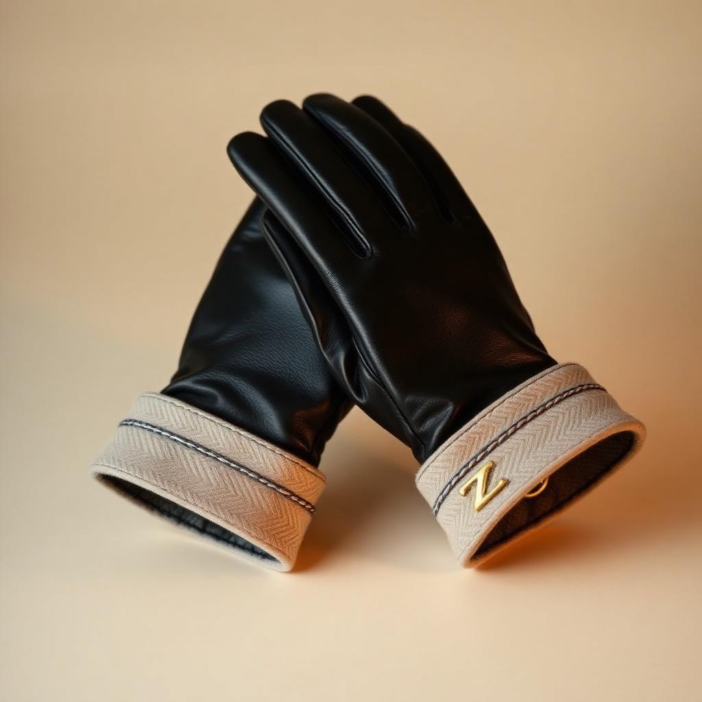 Heritage Leather Gloves design board