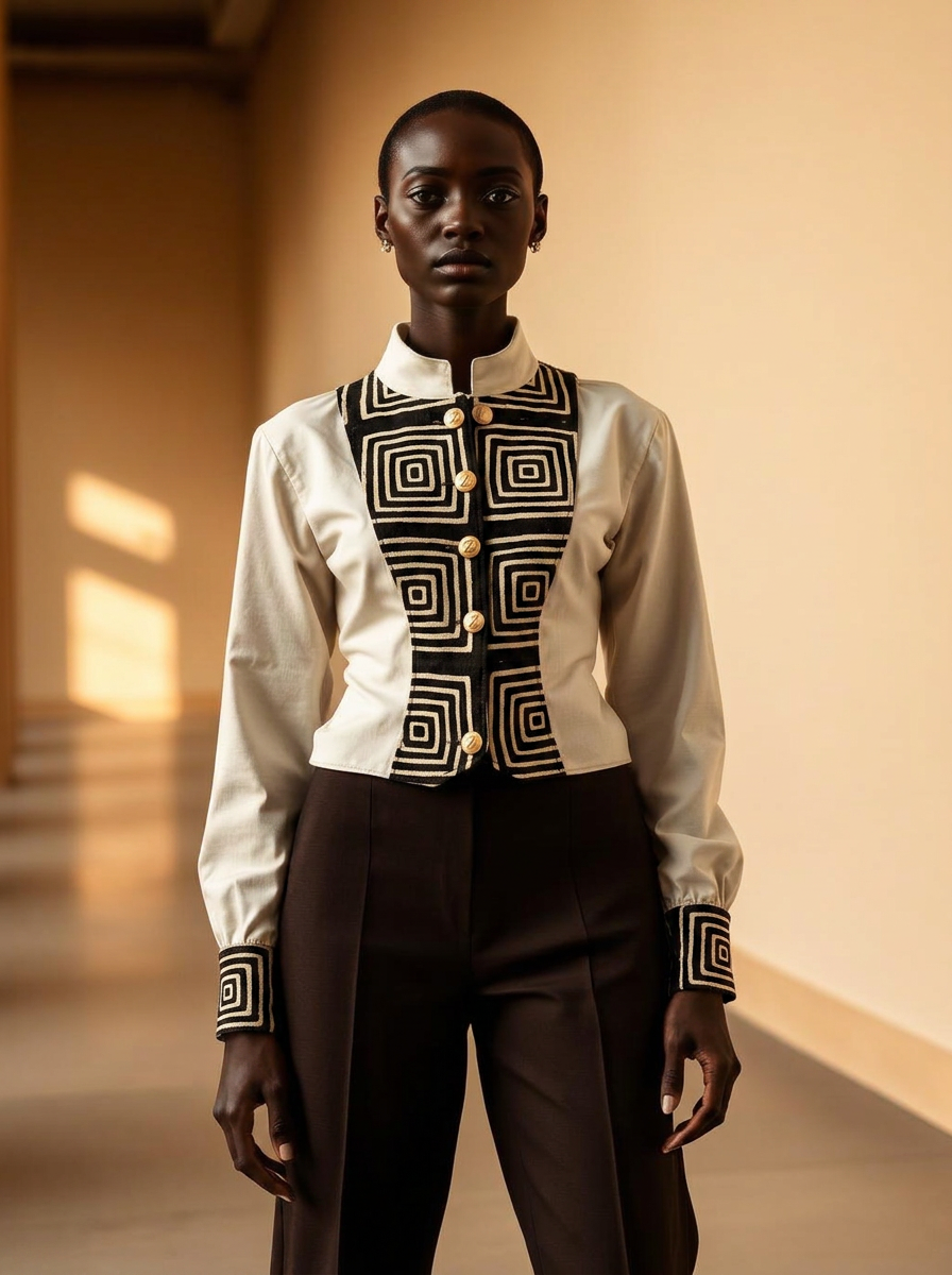 Z-Radiance™ Heritage Corset Blouse design board