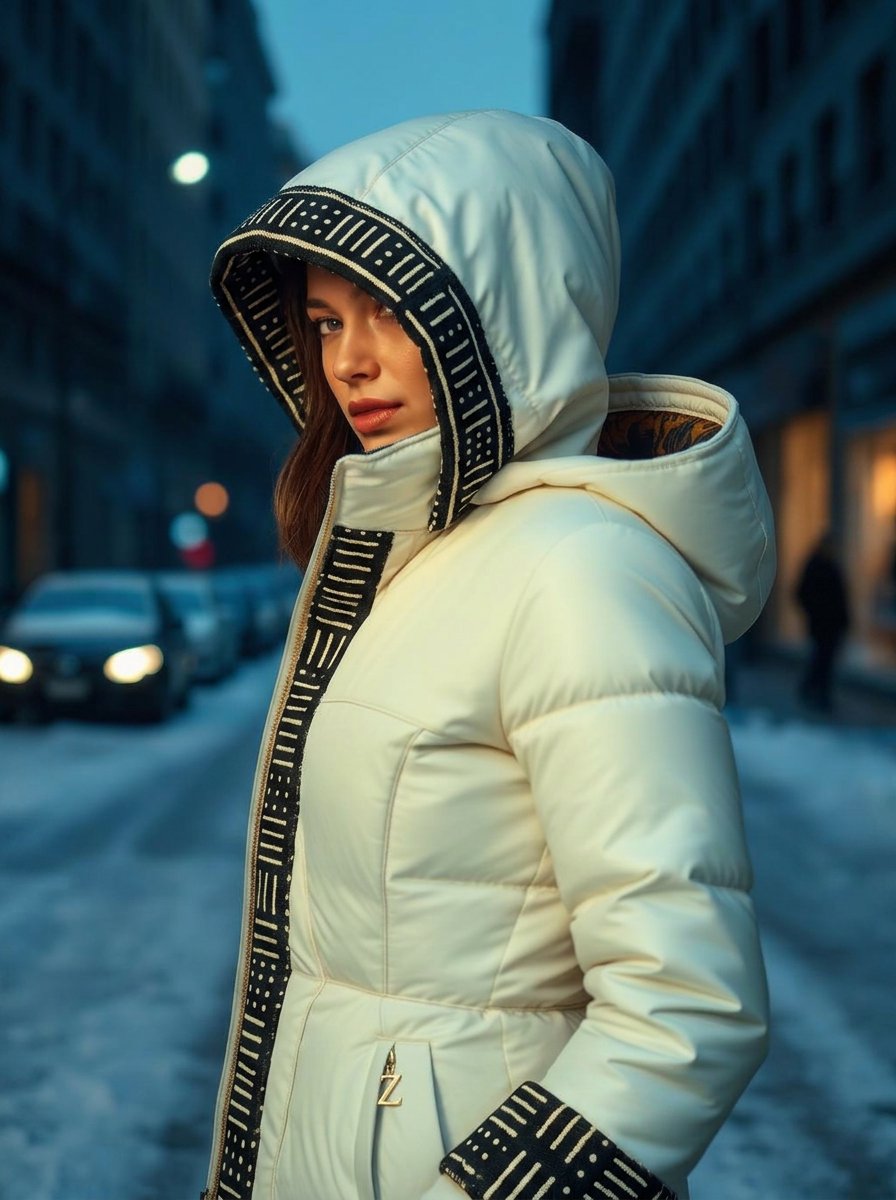 Z-Resilient™ Heritage Winter Puffer — Recycled weather-resistant pearl shell with DWR finish