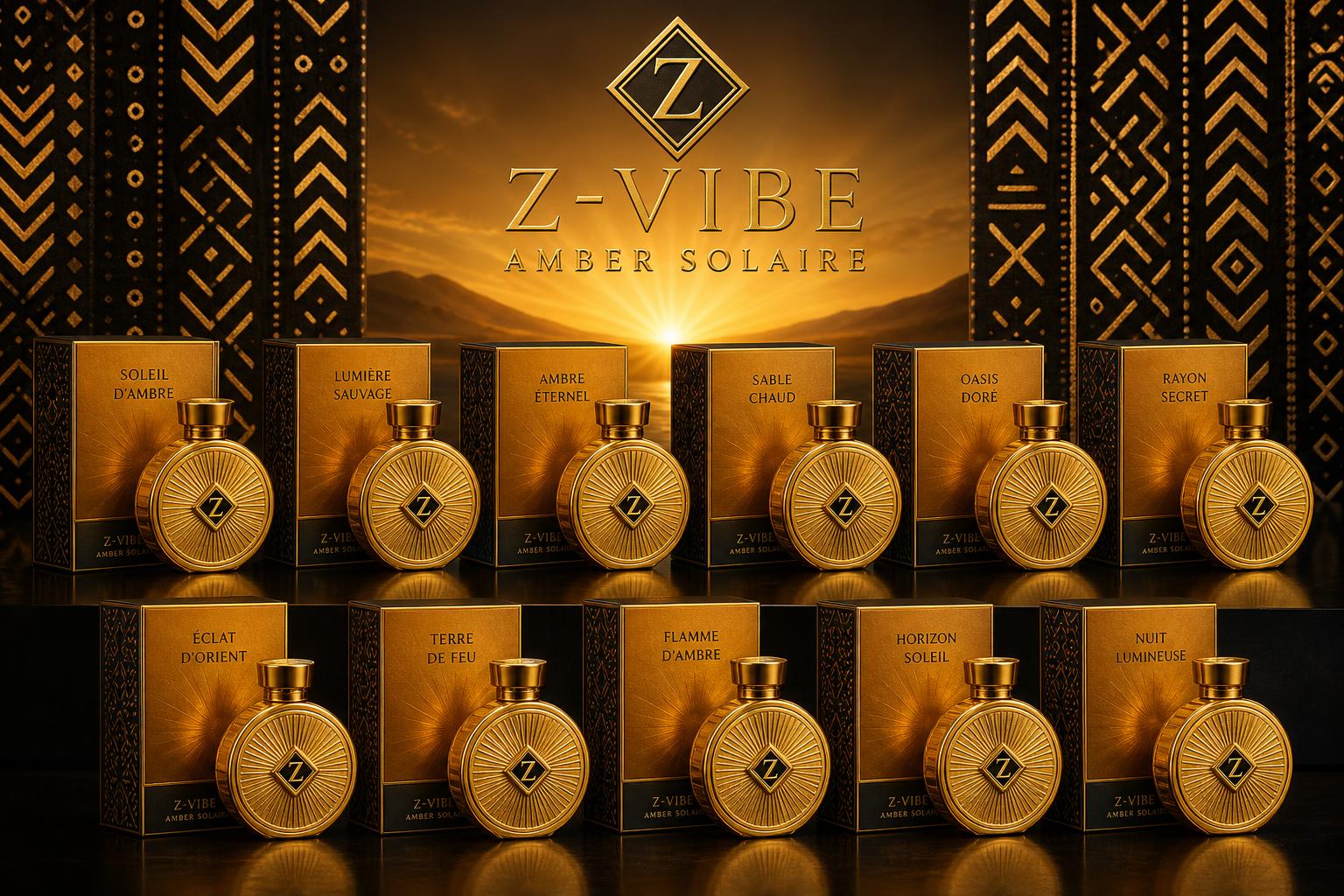 Z-VIBE Amber Solaire — Volume 2 full design board