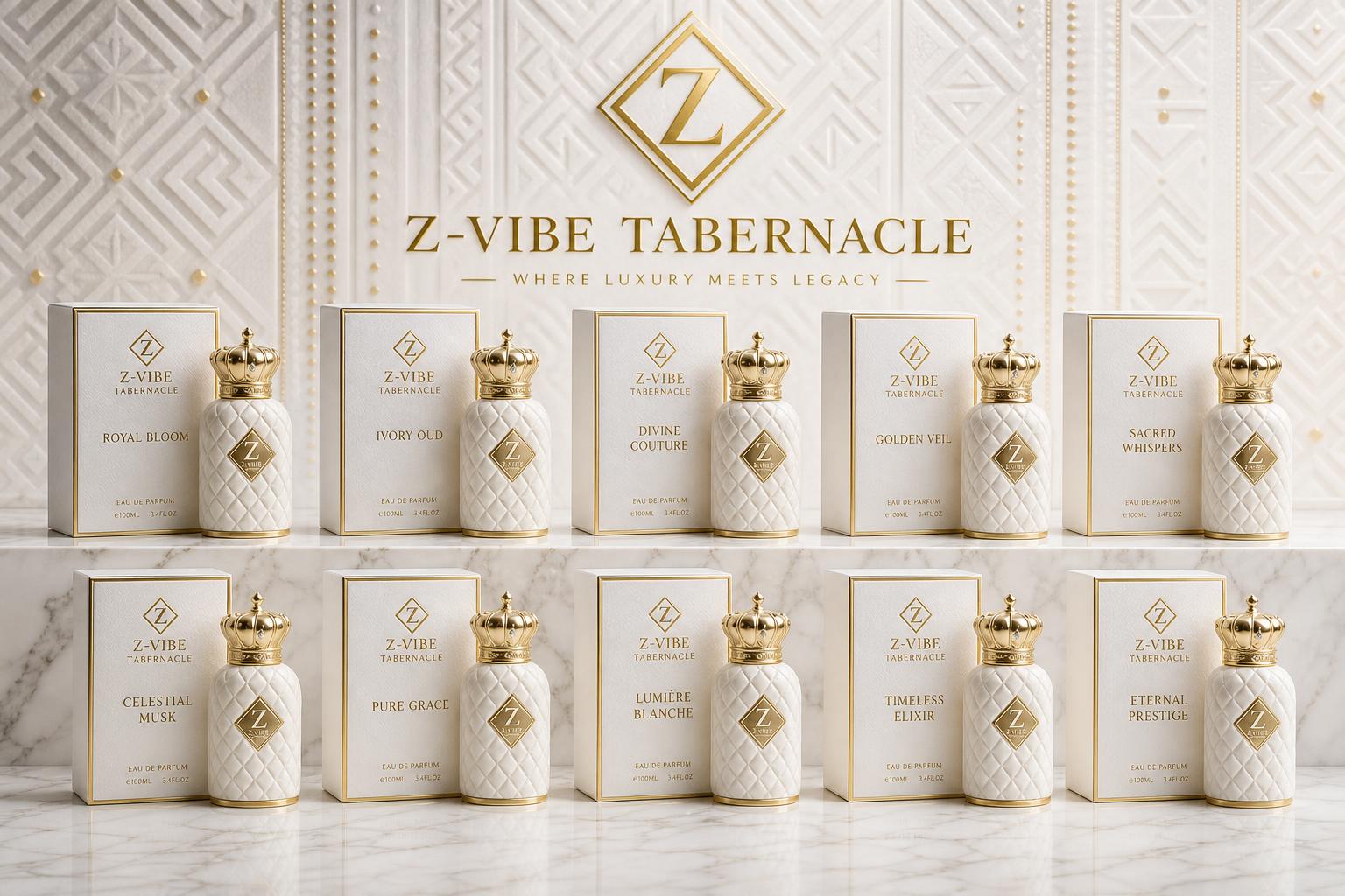 Z-VIBE Tabernacle — Volume 1 full design board